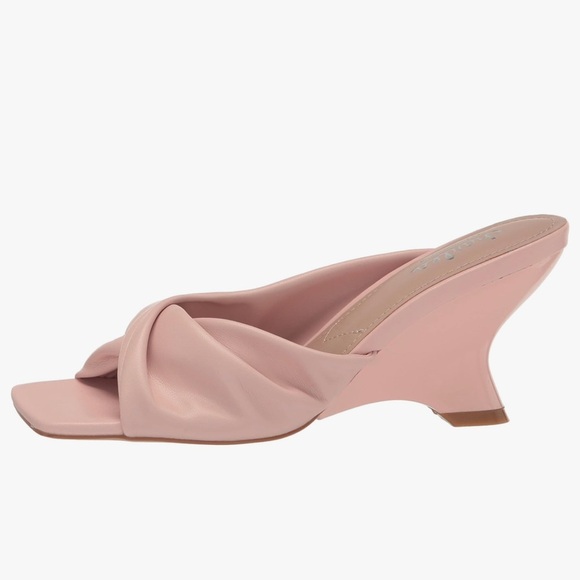 Charles David- Women's Pink Heeled Sandal size 7.5-Bertha style Brand New - Picture 4 of 13